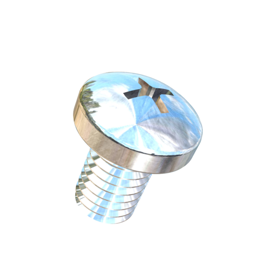 Titanium M5-0.8 Pitch X 8mm Pan Head, Phillips Drive Allied Titanium Machine Screw (JIS B 1111)